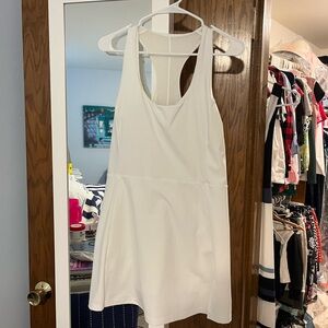 J.Crew White Active Racerback Dress